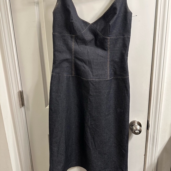 Tahari Denim Dress - Picture 1 of 3
